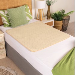 Conni Plush Top Bed Pad - Fawn