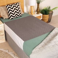Conni Plush Top Bed Pad with Tuck-ins - Charcoal