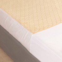 Conni Plush Top Bed Pad with Tuck-ins - Fawn