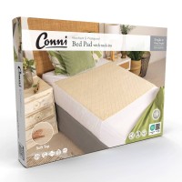 Conni Plush Top Bed Pad with Tuck-ins - Fawn