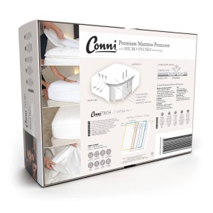 Premium Waterproof Mattress Protector - with Micro-Plush Technology with 2 Waterproof Pillow Protectors