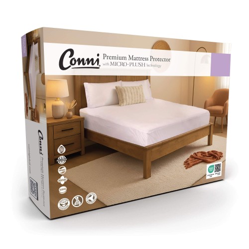 Premium Waterproof Mattress Protector - with Micro-Plush Technology