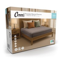 Premium Waterproof Mattress Protector - with Micro-Plush Technology - Charcoal