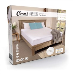 Micro-Plush Waterproof Flat Sheet