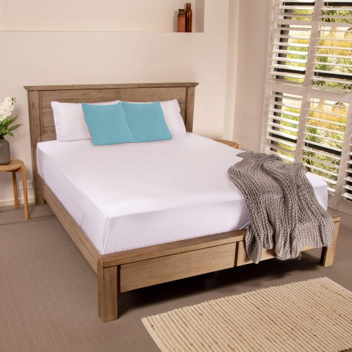 Micro-Plush Waterproof Flat Sheet