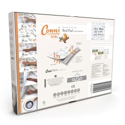 Conni Kids Reusable Bed Pad with Tuck-ins Aussie Animals - 2 PACK