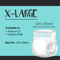 Conni Pull-Ons XLarge (Pack of 12) - Trial Pack
