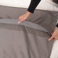 Conni Waterproof Quilt Cover - Charcoal